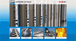 Desktop Screenshot of officineditrevi.com